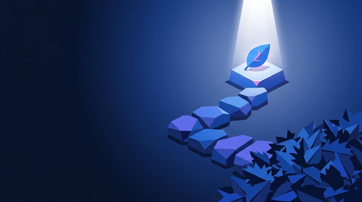 Ilustração abstrata de abertura: Como escolher os artigos do TCC e defendê-los na banca